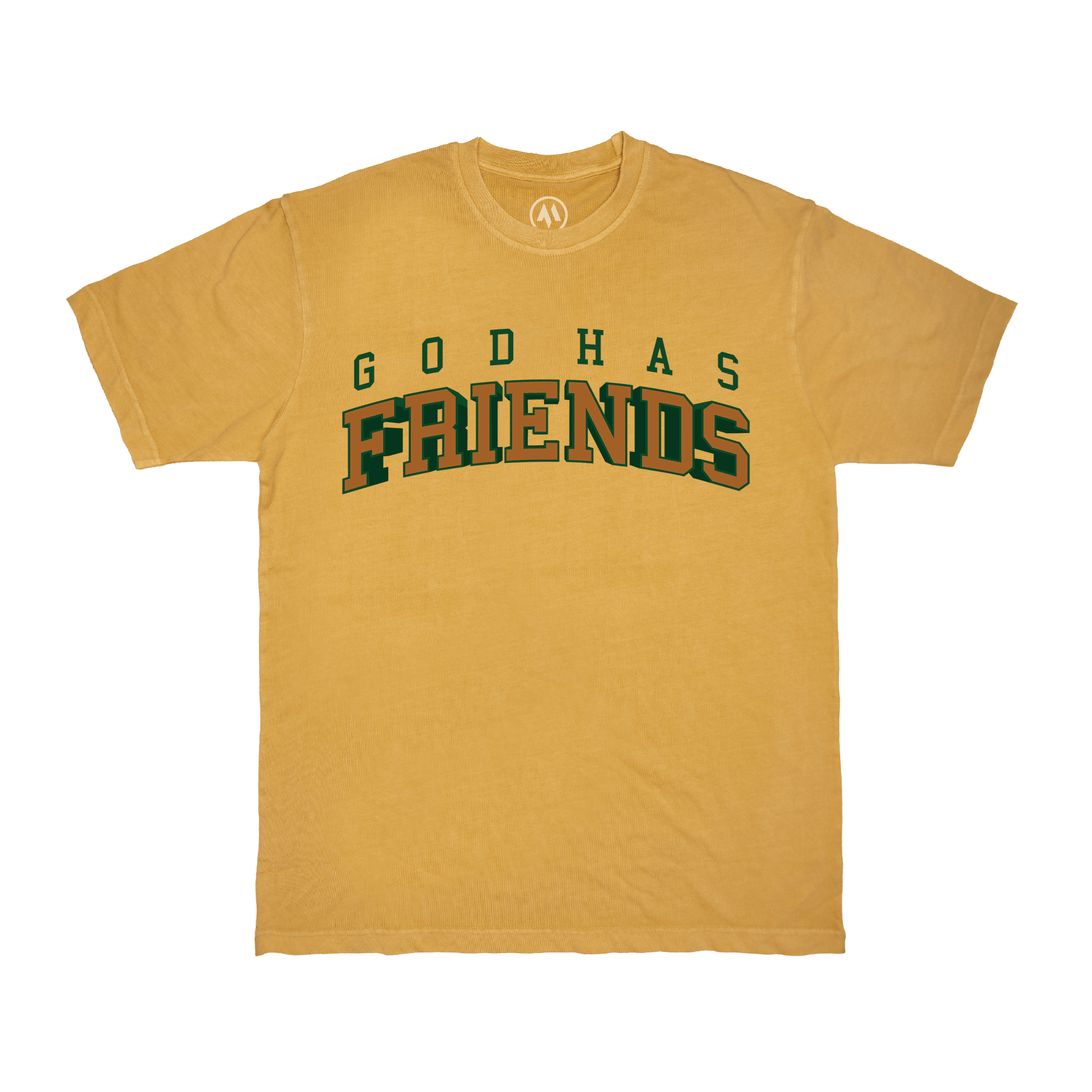 God Has Friends, Boxy Tee Frankincense - Anchored Music