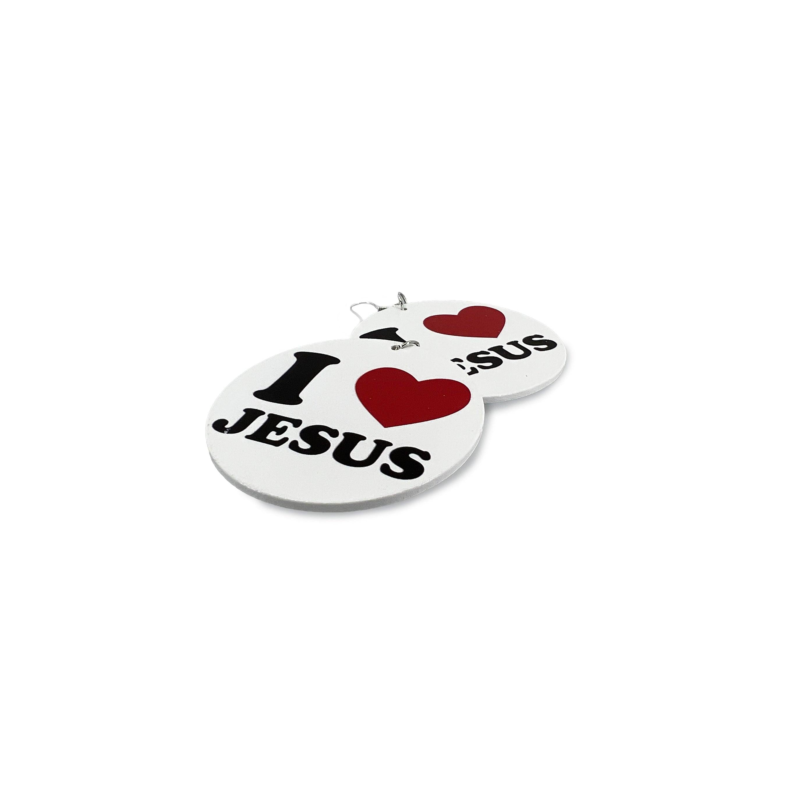 I Love Jesus Earings - Anchored Music