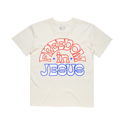 Freedom in Jesus Cropped Tee