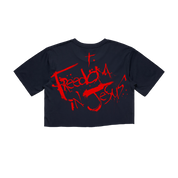 Freedom in Jesus Steadman Cropped Tee