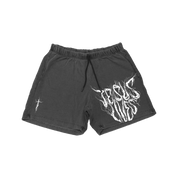 Jesus Lives Roots Garment Dyed French Terry Shorts