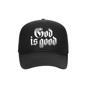 God is good erosion black Trucker Hat