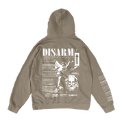 DISARM Ultra Heavy Hoodie, Relaxed Warm Grey Anchored Music