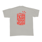 Enjoy Jesus Tee, Light Grey