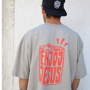 Enjoy Jesus Tee, Light Grey