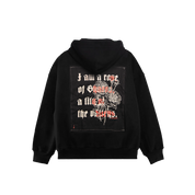 Rose of Sharon Hoodie, Black